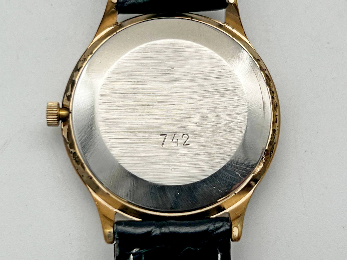 Vintage SLAVA 2414 AU Soviet Mechanical Watch | Gilding  Wristwatch USSR Watch