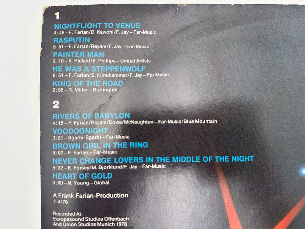 Boney M. - Nightflight To Venus (LP, Vinyl, 1978) Hansa International Original Pressing