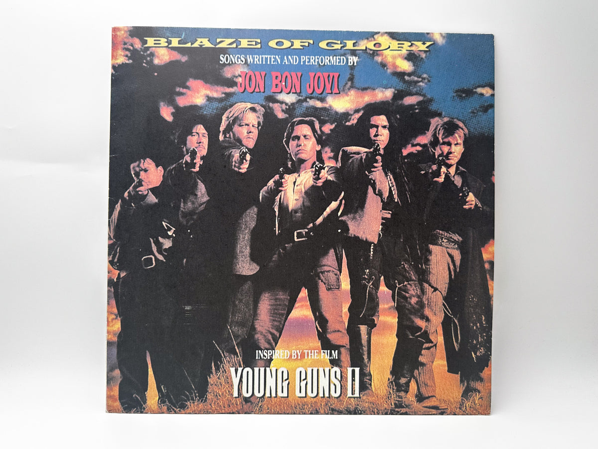 Jon Bon Jovi - Blaze Of Glory / Young Guns II (LP, Vinyl, 1991) Santa Record Pressing