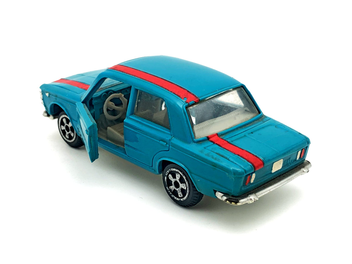 Vintage Soviet Fiat 125 Diecast Car | USSR 1/43 Scale Model
