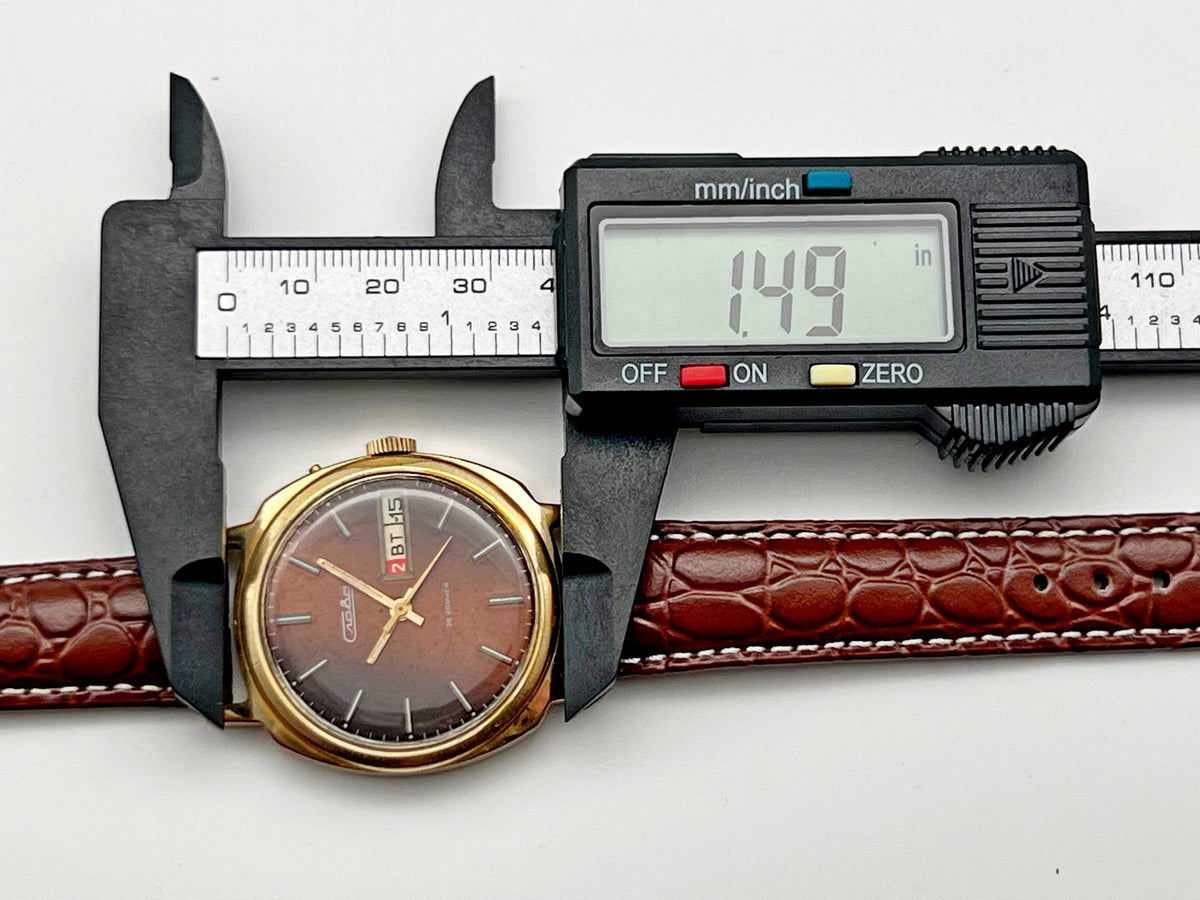 Vintage SLAVA 2428 AU 5 Soviet Mechanical Watch | Gilding  Wristwatch USSR Watch