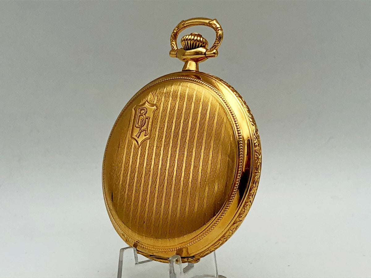 Antique Tegra Chronometre Swiss Pocket Watch | Gold Plated Mechanical Watch