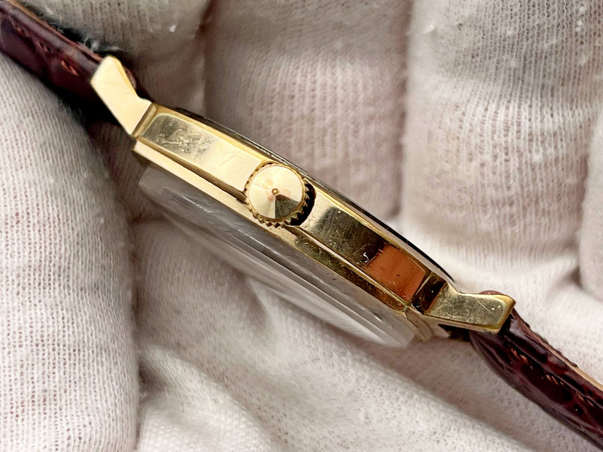 Vintage SLAVA 2414 AU 10 Soviet Mechanical Watch | Gilding  Wristwatch USSR Watch