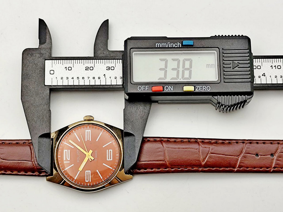 Vintage POLJOT 2609 AU10 Soviet Mechanical Watch | Gilding  Wristwatch USSR Watch