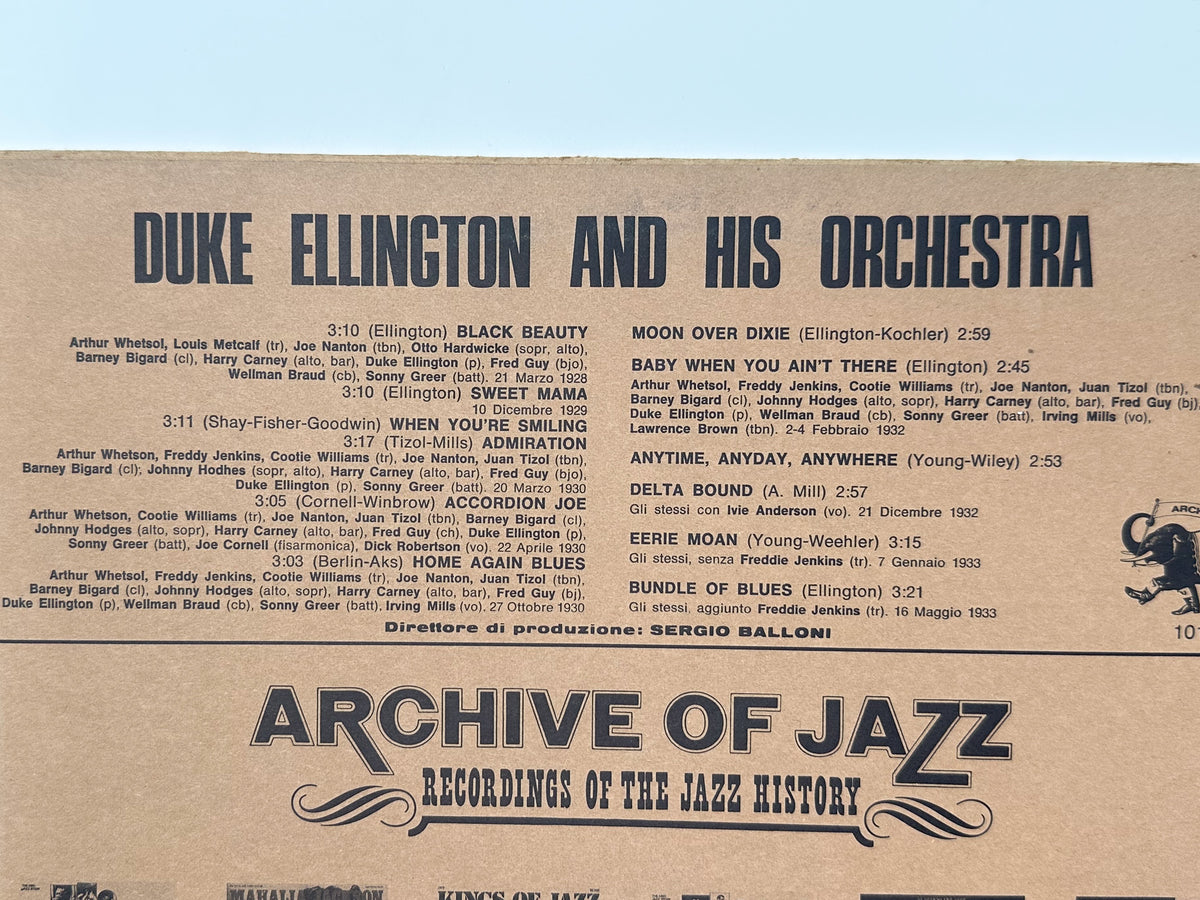 Duke Ellington and His Orchestra - Archive of Jazz Volume 5 (LP, Vinyl) Joker