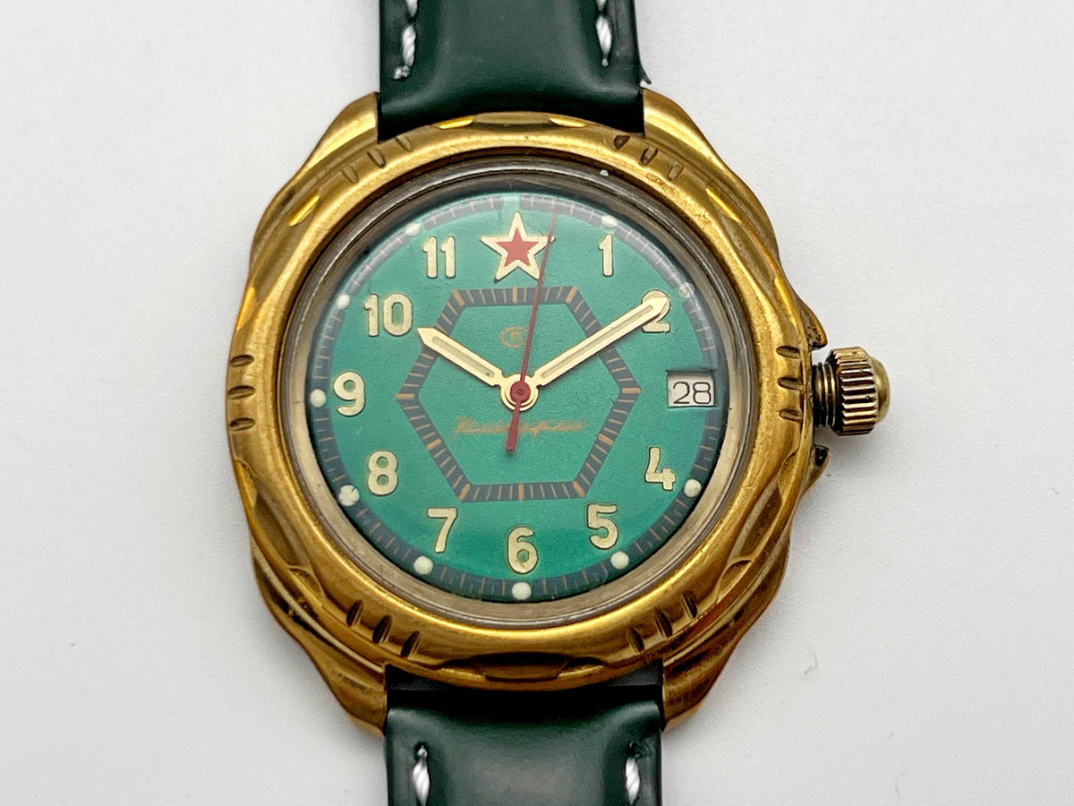 Vintage WOSTOK 2414 Komandirskie Mechanical Watch | Vostok Post-USSR Watch