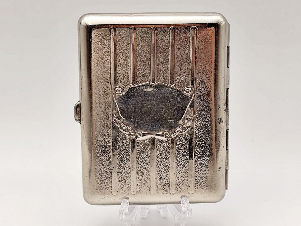 Cigarette Case Valery Chkalov Vintage Soviet | Pilot Hero Aviation Monument Tobacciana USSR
