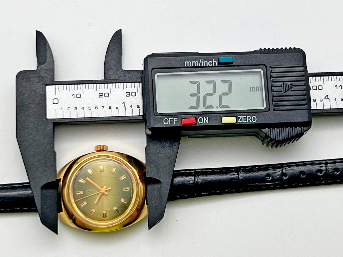 Vintage LUCH 1809 AU Ladies Soviet Mechanical Watch | Gilding  Wristwatch USSR Watch