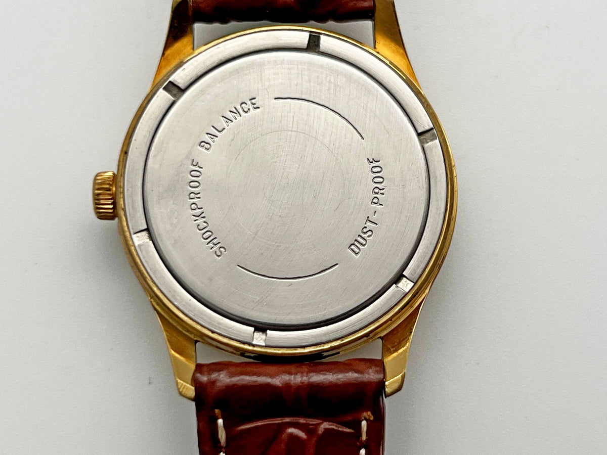 Vintage WOSTOK 2214 AU 10 Gilt Soviet Mechanical Wristwatch | Vostok USSR Watch