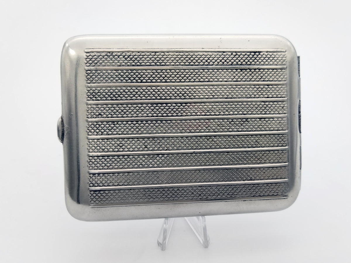 Vintage Moscow Kremlin Cigarette Case | Landmark Relief Pocket Box Soviet Tobacciana USSR