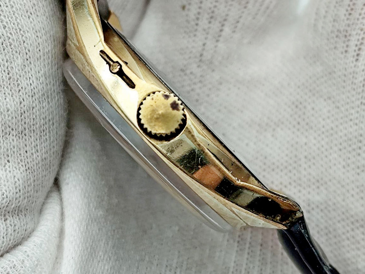 Vintage SLAVA 2428 AU Soviet Mechanical Watch | Gilding  Wristwatch USSR Watch