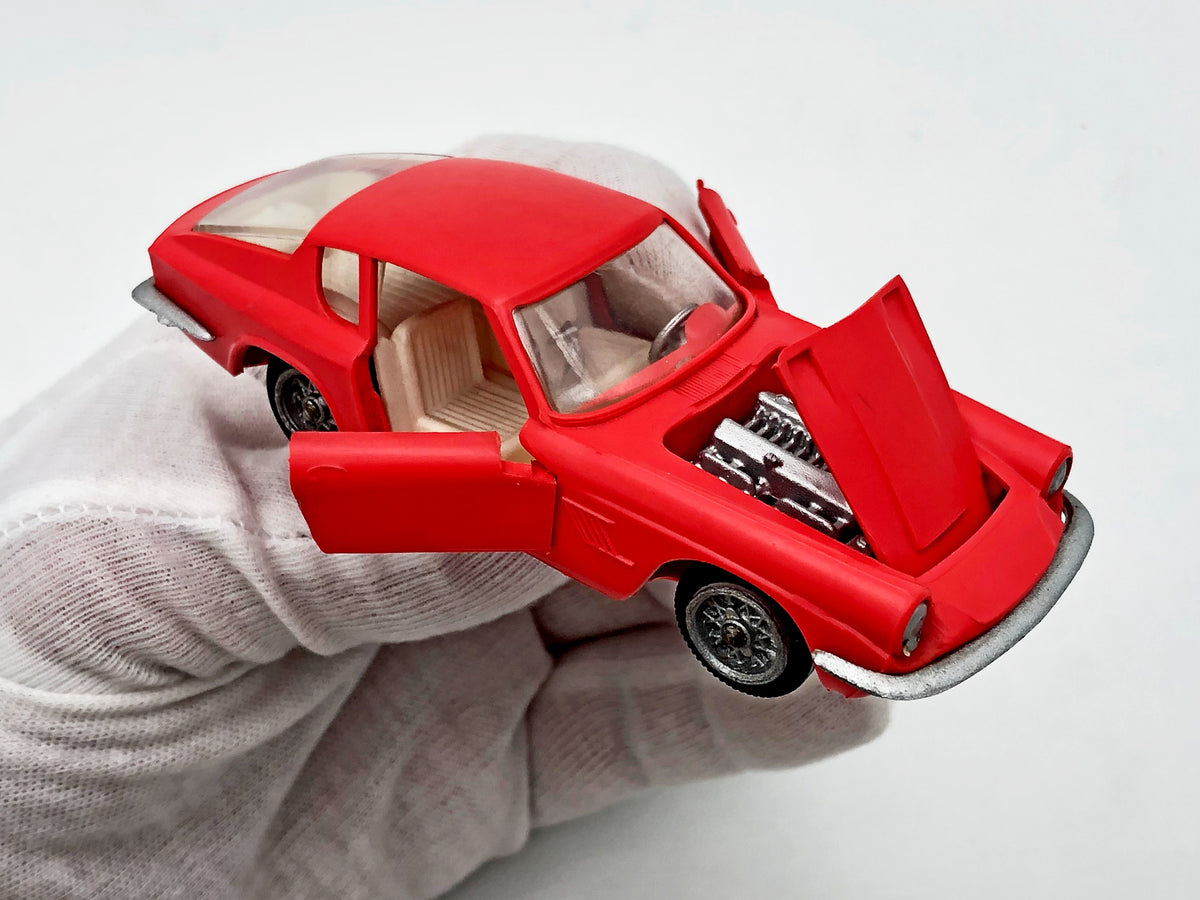 Vintage Maserati Mistral Coupe Model Car | USSR 1:43 Scale Diecast Collectible Remake