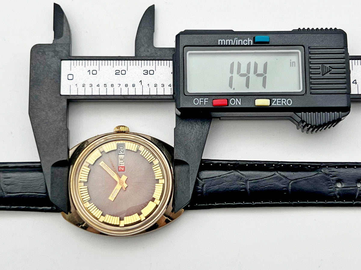 Vintage SLAVA 2428 AU Soviet Mechanical Watch | Gilding  Wristwatch USSR Watch