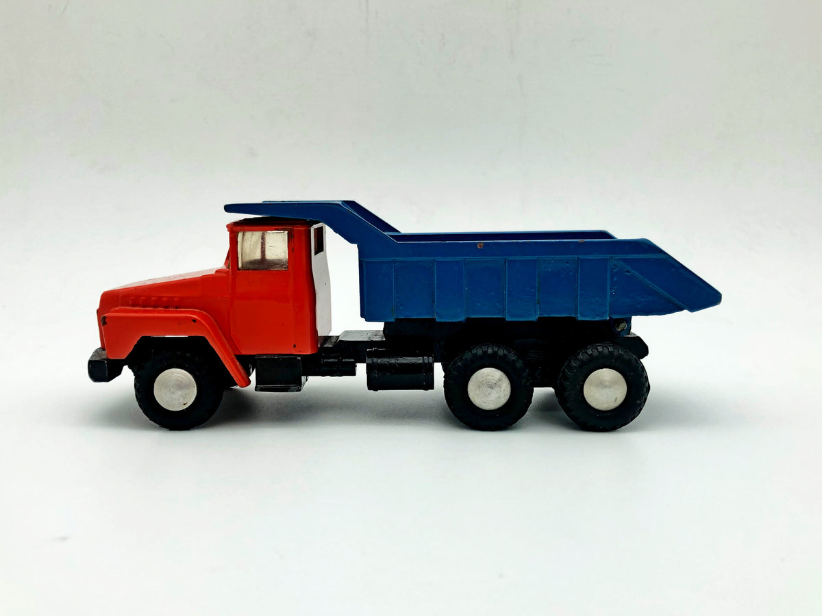 Vintage Soviet KrAZ-256B Dump Truck Diecast | USSR 1/43 Scale Model