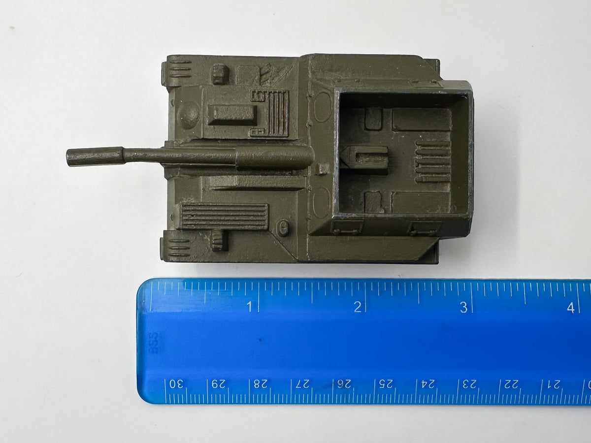 Vintage Soviet SPG Tank Destroyer Toy | USSR Diecast Military Collectible