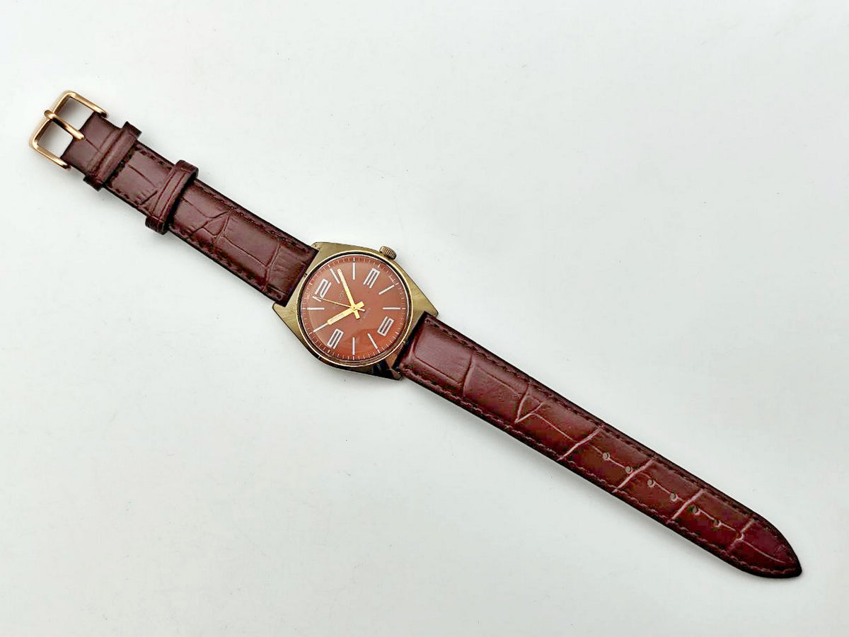 Vintage POLJOT 2609 AU10 Soviet Mechanical Watch | Gilding  Wristwatch USSR Watch