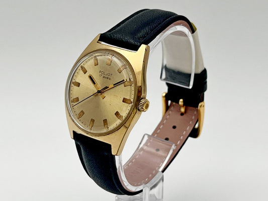 Vintage POLJOT 2609 AU10 Soviet Mechanical Watch | Gilding  Wristwatch USSR Watch