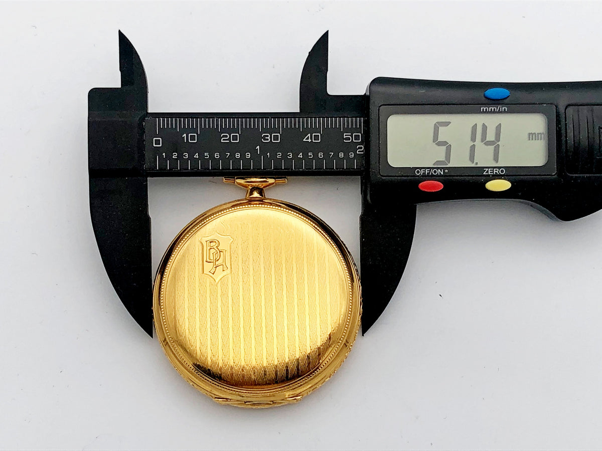 Antique Tegra Chronometre Swiss Pocket Watch | Gold Plated Mechanical Watch