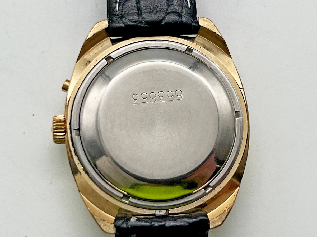 Vintage SLAVA 2427 AU 5 Self-Winding Soviet Mechanical Watch | Gilding  Wristwatch USSR Watch