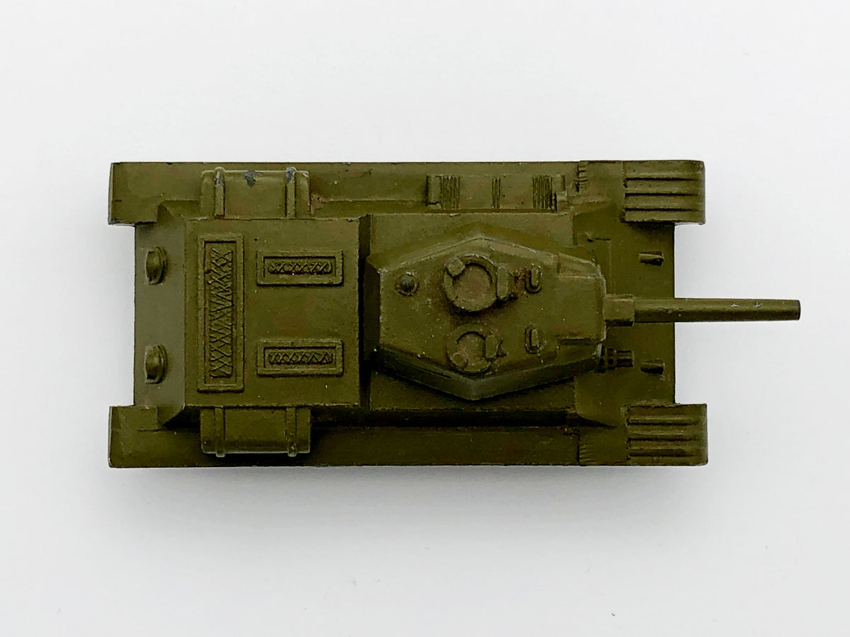 Vintage T-34 Tank Diecast Toy | USSR Military Vehicle Collectible Metal Model
