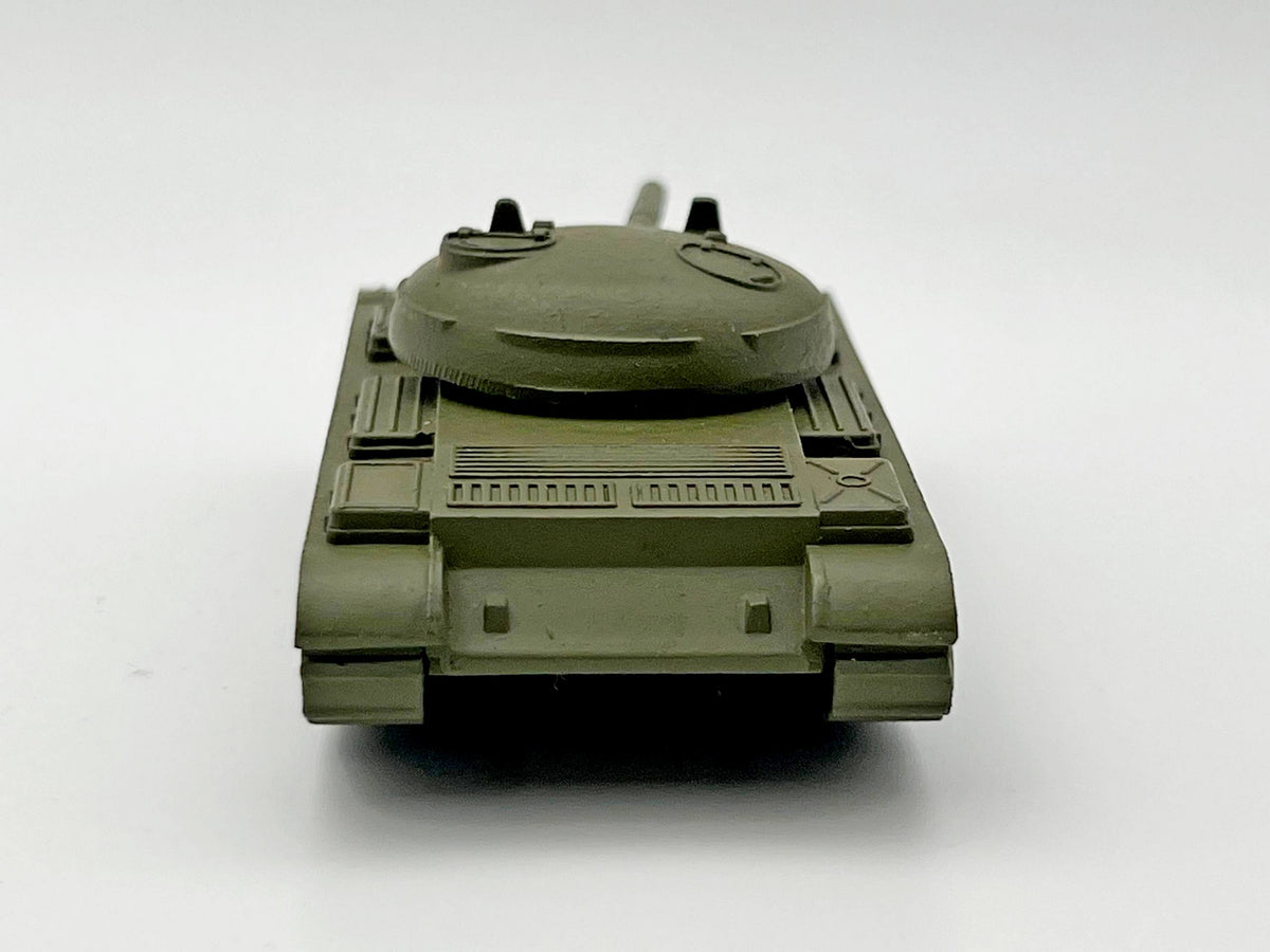 Vintage Soviet Diecast Metal T-54 / T-55 Medium Tank Toy Model USSR 1:72 | Tula Cartridge Works TPZ