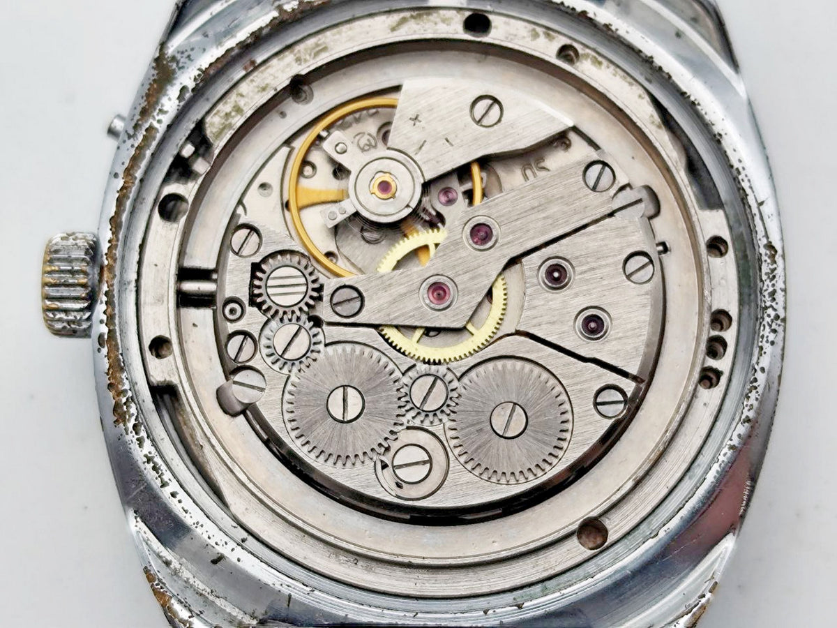Vintage SLAVA 2428 Soviet Mechanical Watch | Wristwatch USSR Watch