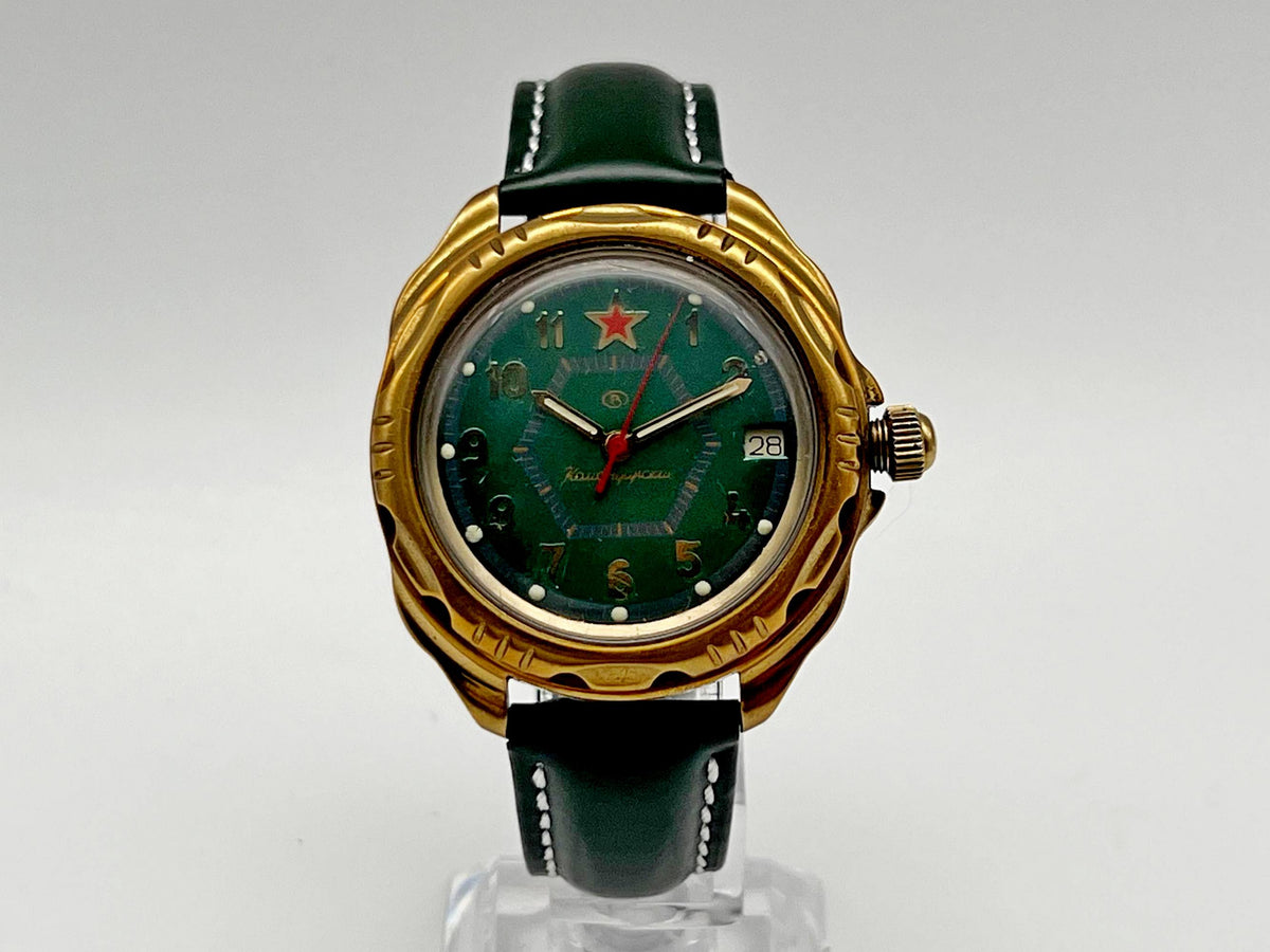 Vintage WOSTOK 2414 Komandirskie Mechanical Watch | Vostok Post-USSR Watch