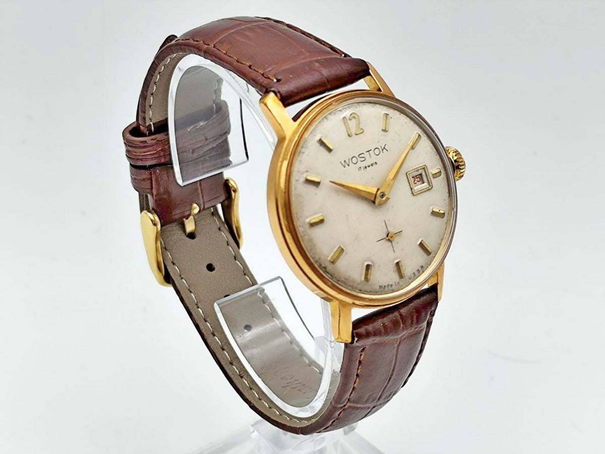 Vintage WOSTOK 2605 AU 20 Soviet Mechanical Wristwatch | Vostok USSR Watch