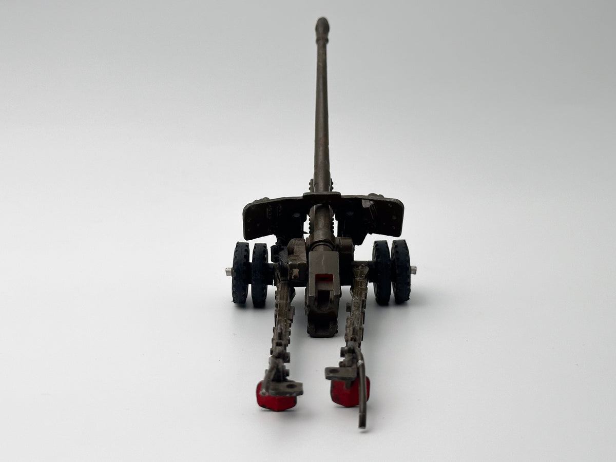 Vintage Soviet Diecast Metal 100mm Anti-Tank Field Gun BS-3 Toy Model USSR 1:43 | Arsenal Plant Leningrad